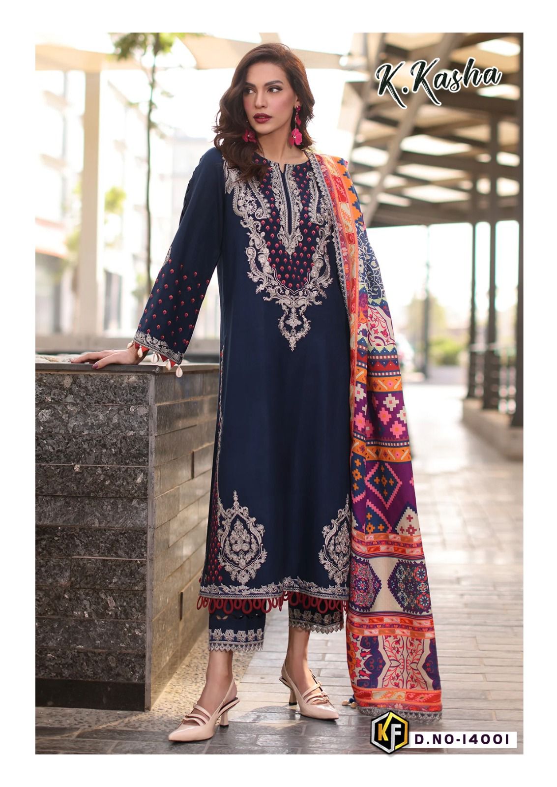 Keval Kasha Vol 14 Cotton Wholesale Pakistani Salwar Suit Catalog - Image 3