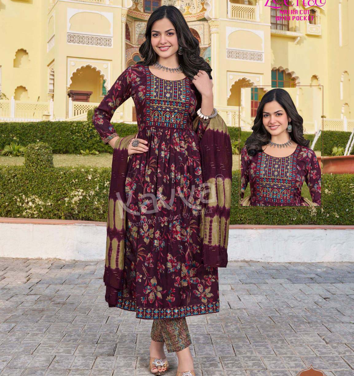Kavya Zeenat Vol 26 Foil Printed Wholesale Readymade Salwar Suit Catalog