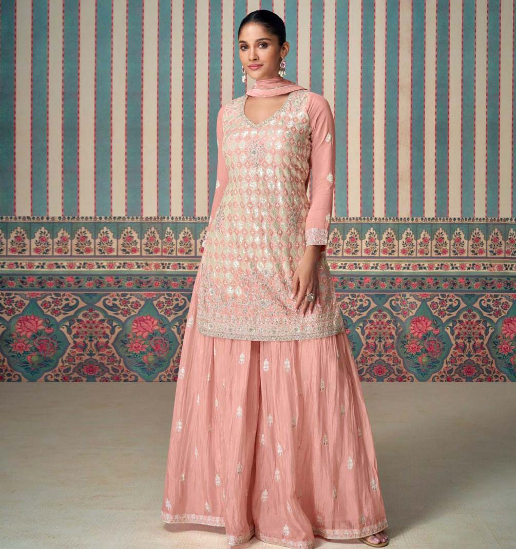 Sayuri Shagun Nx Chinon Wholesale Designer Salwar Kameez Catalog