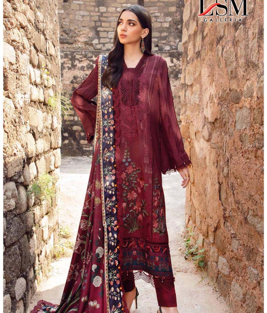 Lsm Parian Dream Vol 12 Heavy Luxury Lawn Wholesale Pakistani Salwar Suit Catalog
