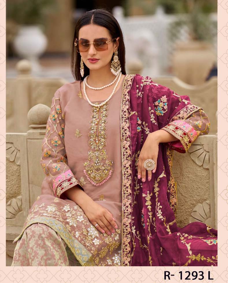 Shree R 1293 Silk Wholesale Pakistani Readymade Salwar Suit Catalog