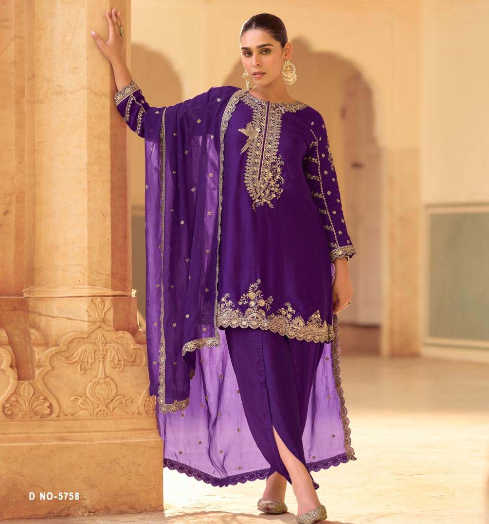 Sayuri Siya Silk Wholesale Designer Salwar Suit Catalog