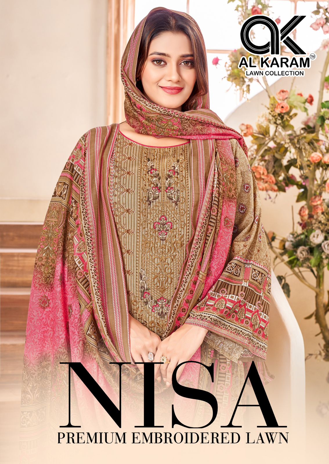 Al Karam Nisa Vol-01 Cotton Wholesale Karachi Dress Material Catalog