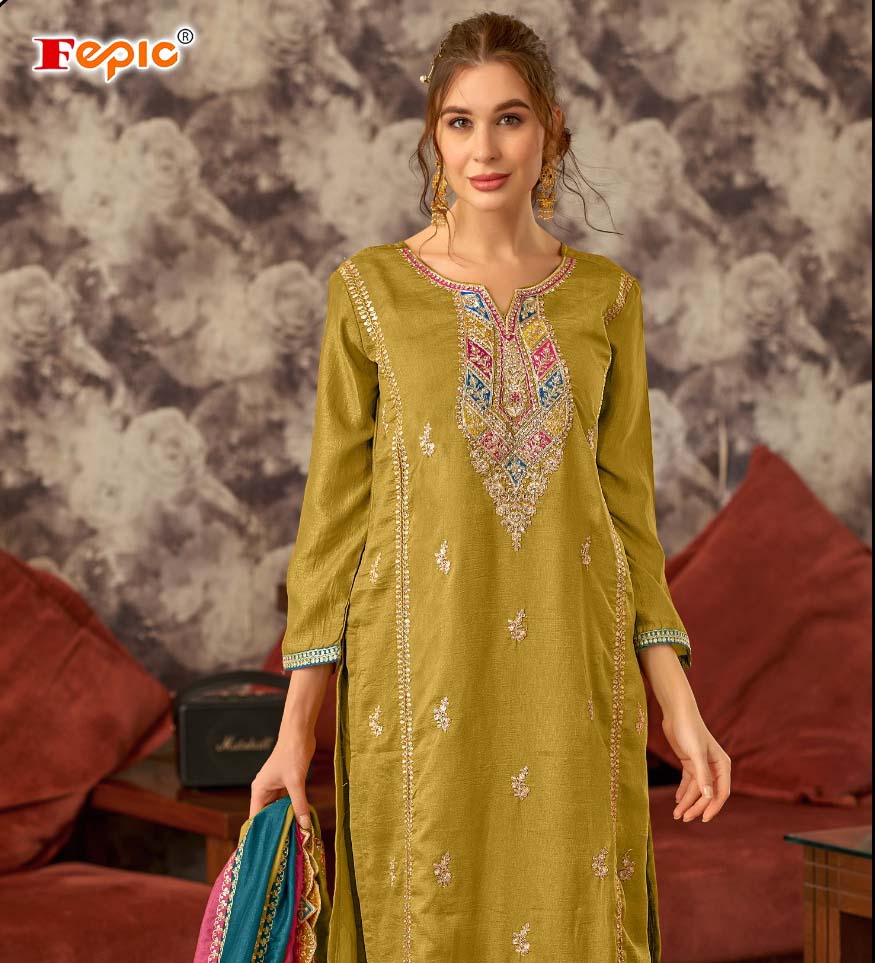 Fepic C 1774 Primium Silk Wholesale Pakistani Salwar Suit Catalog