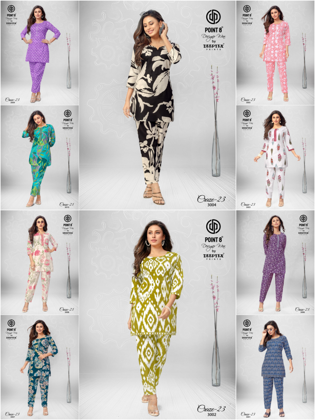 Deeptex Craze23 Vol-3 Cotton Print CO-Ord Set Collection - Image 10