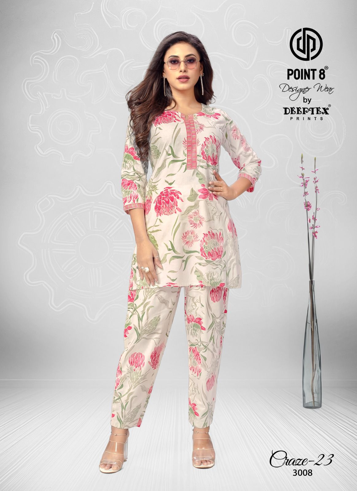 Deeptex Craze23 Vol-3 Cotton Print CO-Ord Set Collection - Image 4