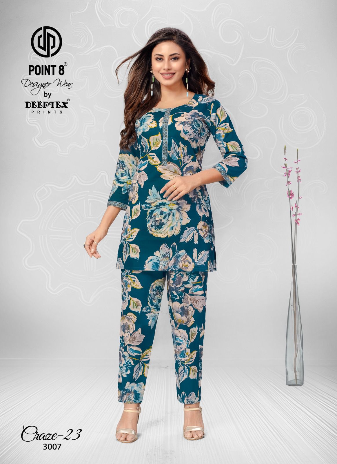 Deeptex Craze23 Vol-3 Cotton Print CO-Ord Set Collection - Image 5