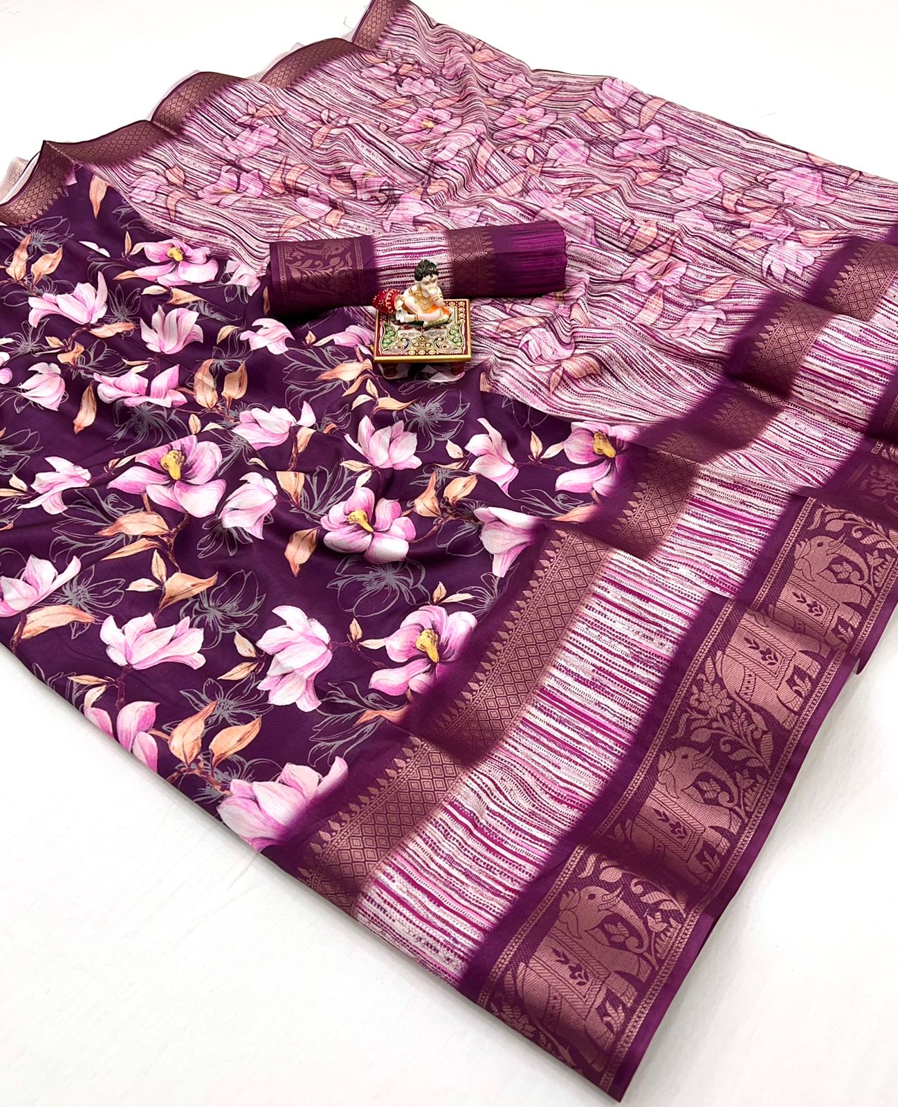 Dola Silk Sarees Online Wholesaler Surat