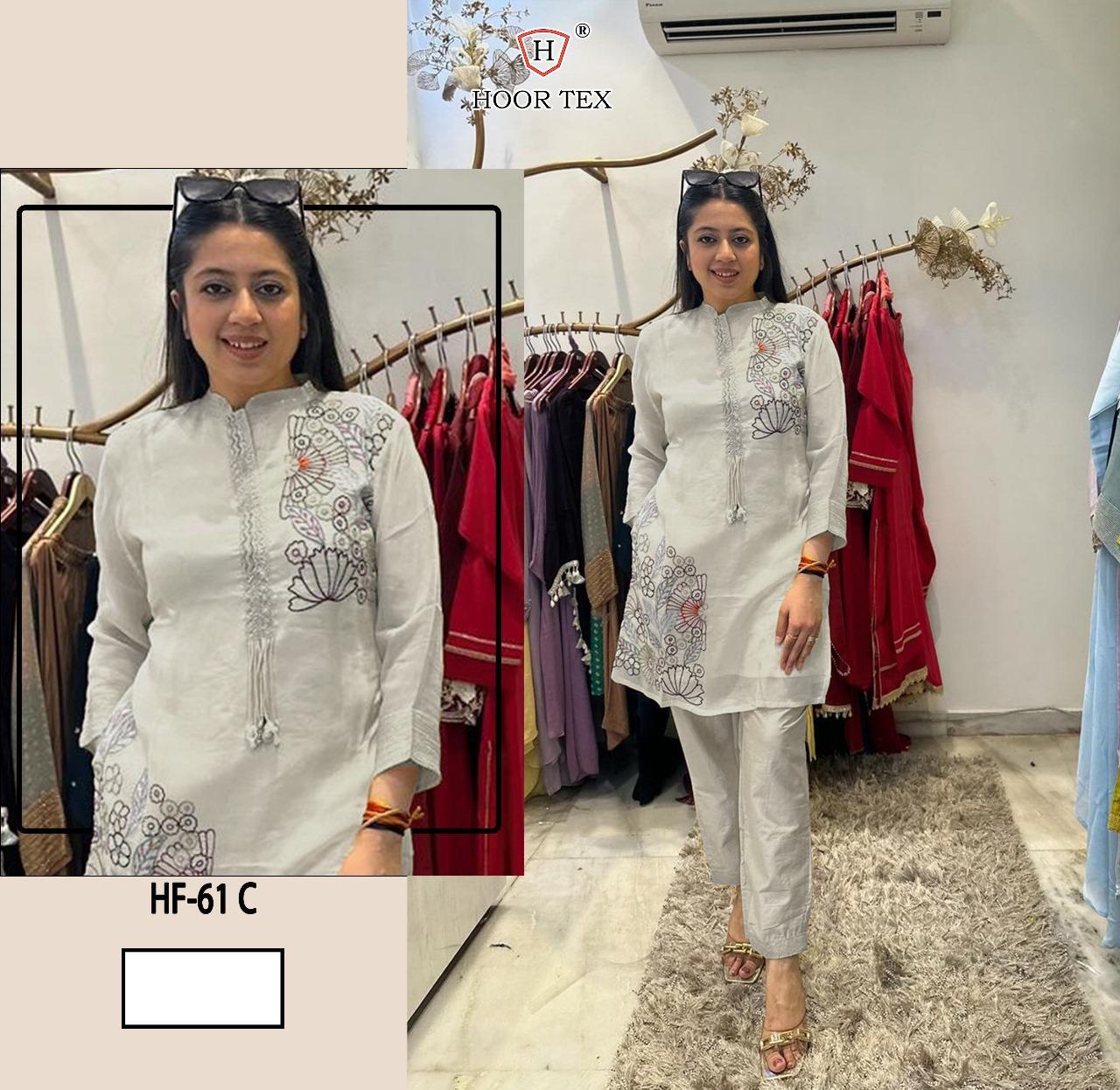 Hoor Tex HF-61 Pakistani Full-Stitched Wholesale Readymade Co-Ord Set - Image 7