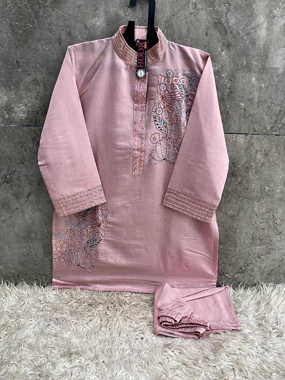 Hoor Tex HF-61 Pakistani Full-Stitched Wholesale Readymade Co-Ord Set - Image 4