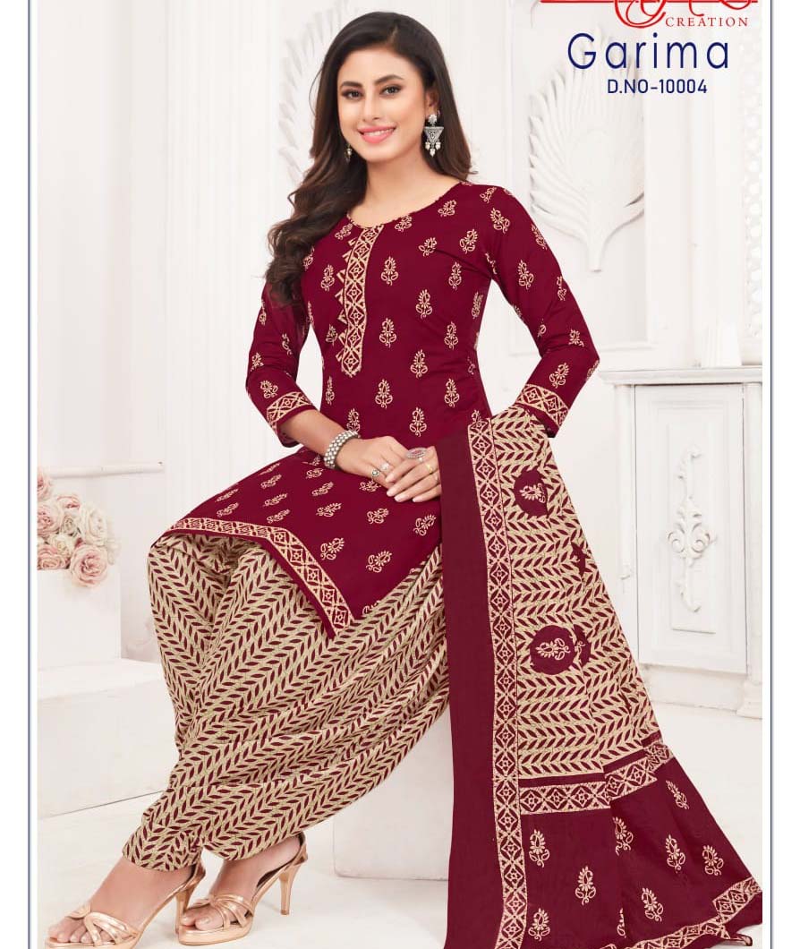 Mayur Garima Vol-10 Cotton Wholesale Unstitched Dress Material Catalog