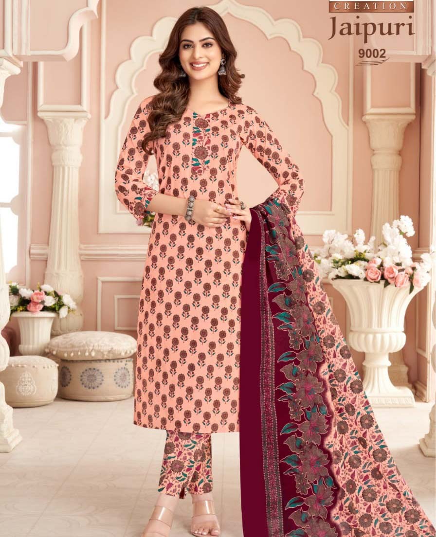Mayur Jaipuri Vol-9 Cotton Wholesale Readtmade Salwar Suit Catalog