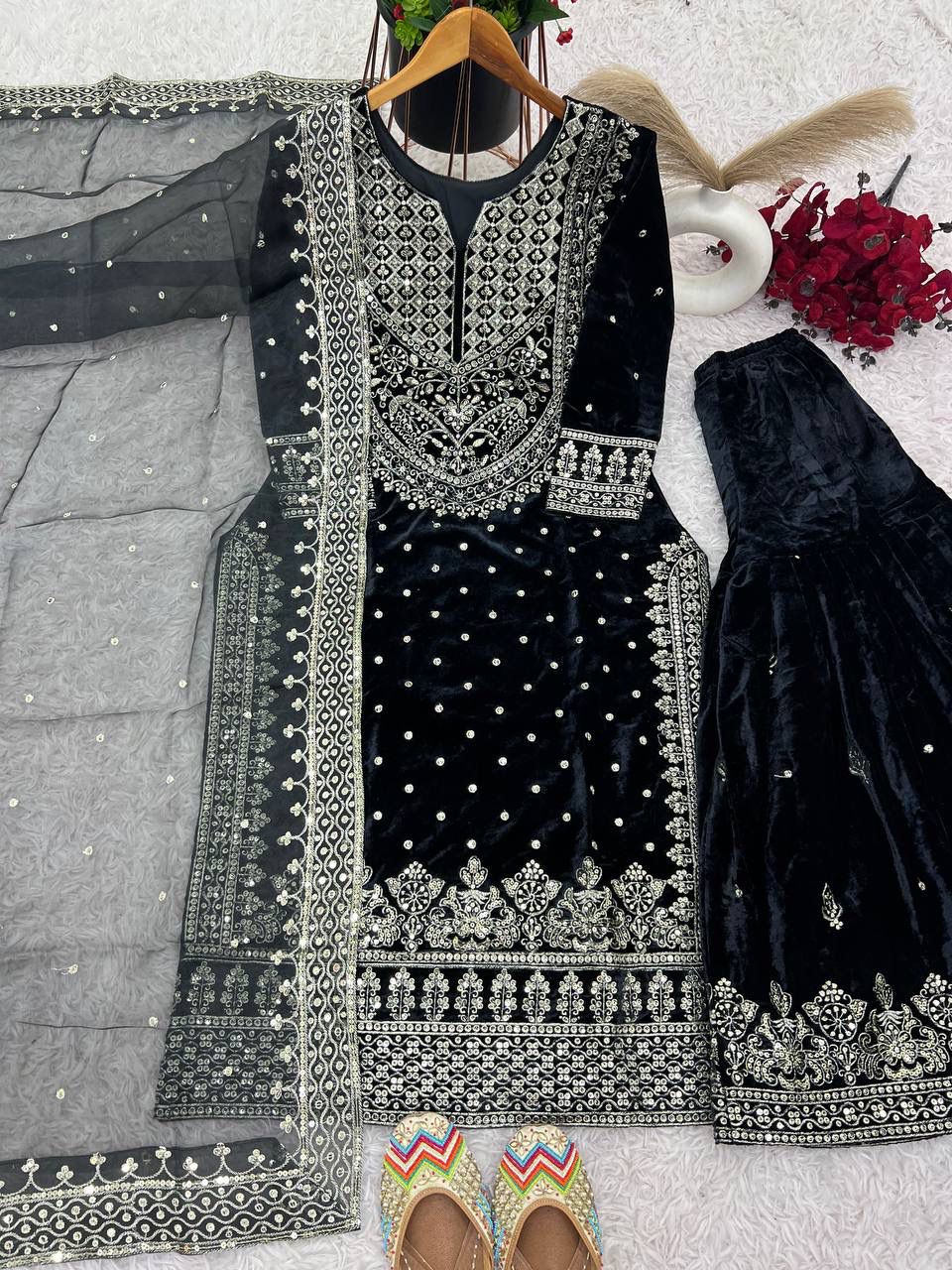 SSR-5001 Viscose Velvet Wholesale Readymade Winter Collection - Image 8