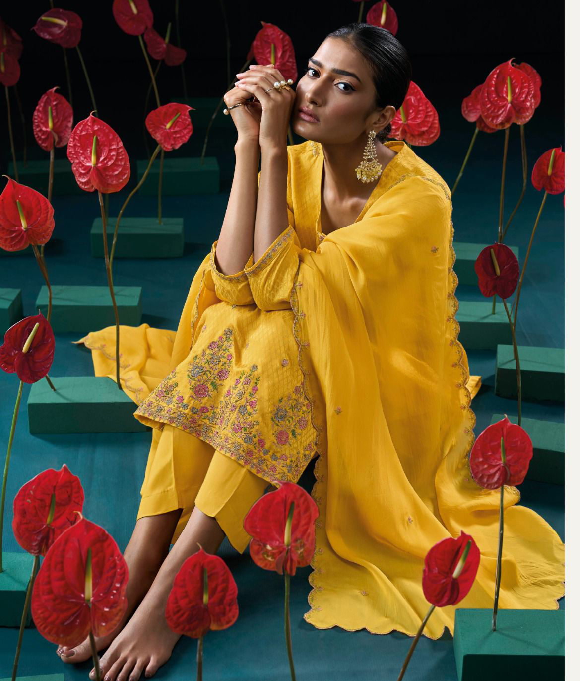 Ganga Ferisha Premium Pure Bemberg Silk Wholesale Designer Salwar Suit Catalog