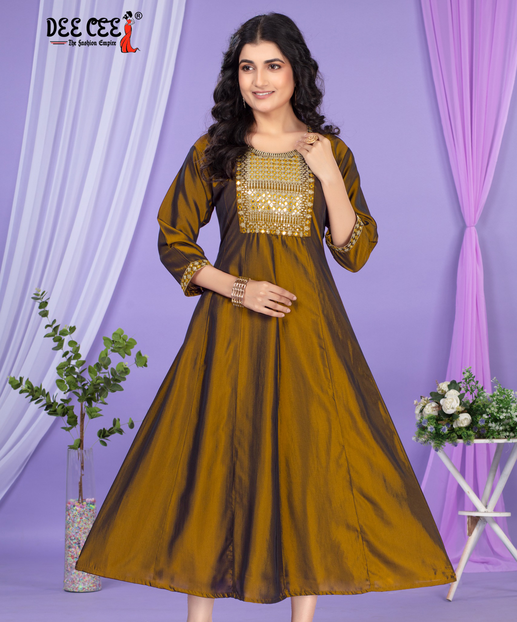 Deecee Sahima Rangila Wholesale Anarkali Kurtis Catalog