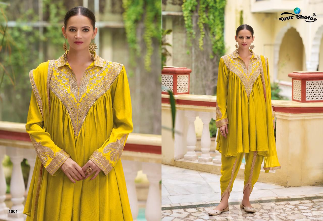 Your Choice Nirvi Heavy Chinon Wholesale Designer Salwar Suit Catalog - Image 2