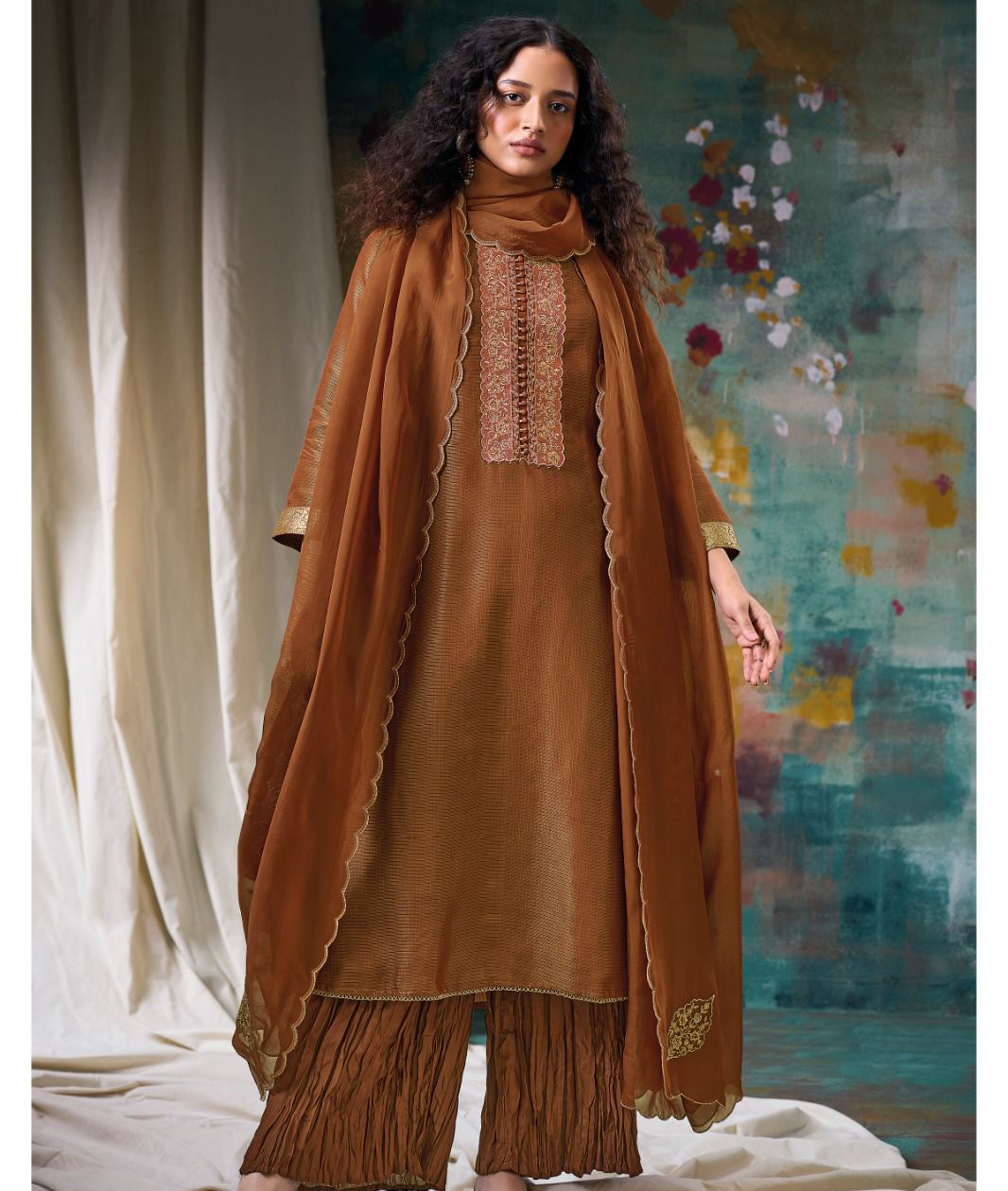 Ganga Aneta 3058 Premium Pure Bemberg Silk Wholesale Designer Salwar Suit Catalog