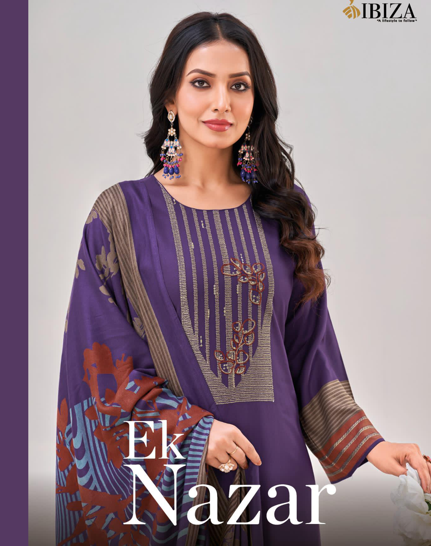 Ibiza Ek Nazar Pure Viscose Musline Wholesale Fancy Salwar Suit Catalog