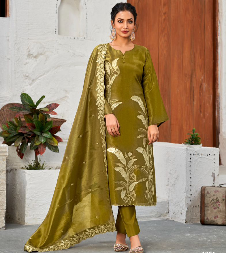 Ibiza Zil Mil Pure Simar Muslin Wholesale Designer Salwar Suit Catalog