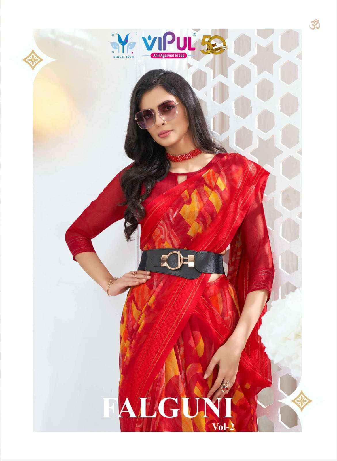Vipul Falguni Vol-2 Georgette Wholesale Fancy Sarees Catalog