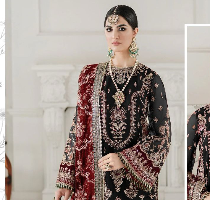 Fepic C 1549 Organza Wholesale Pakistani Salwar Suit Catalog