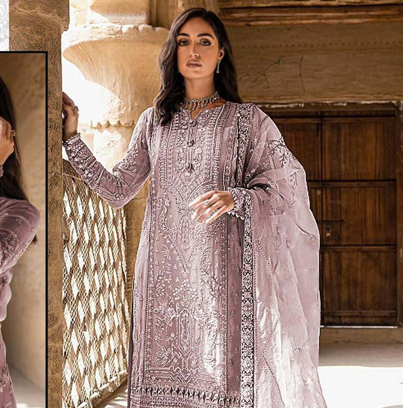 Fepic C 1565 Organza Wholesale Pakistani Salwar Suit Catalog