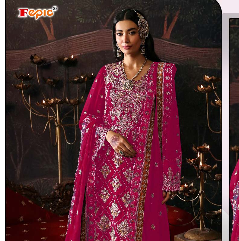 Fepic 1875 Chinon Wholesale Pakistani Salwar Suit Catalog