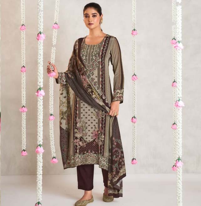 Glossy Qurbat Pure Natural Wholesale Fancy Salwar Suit Catalog