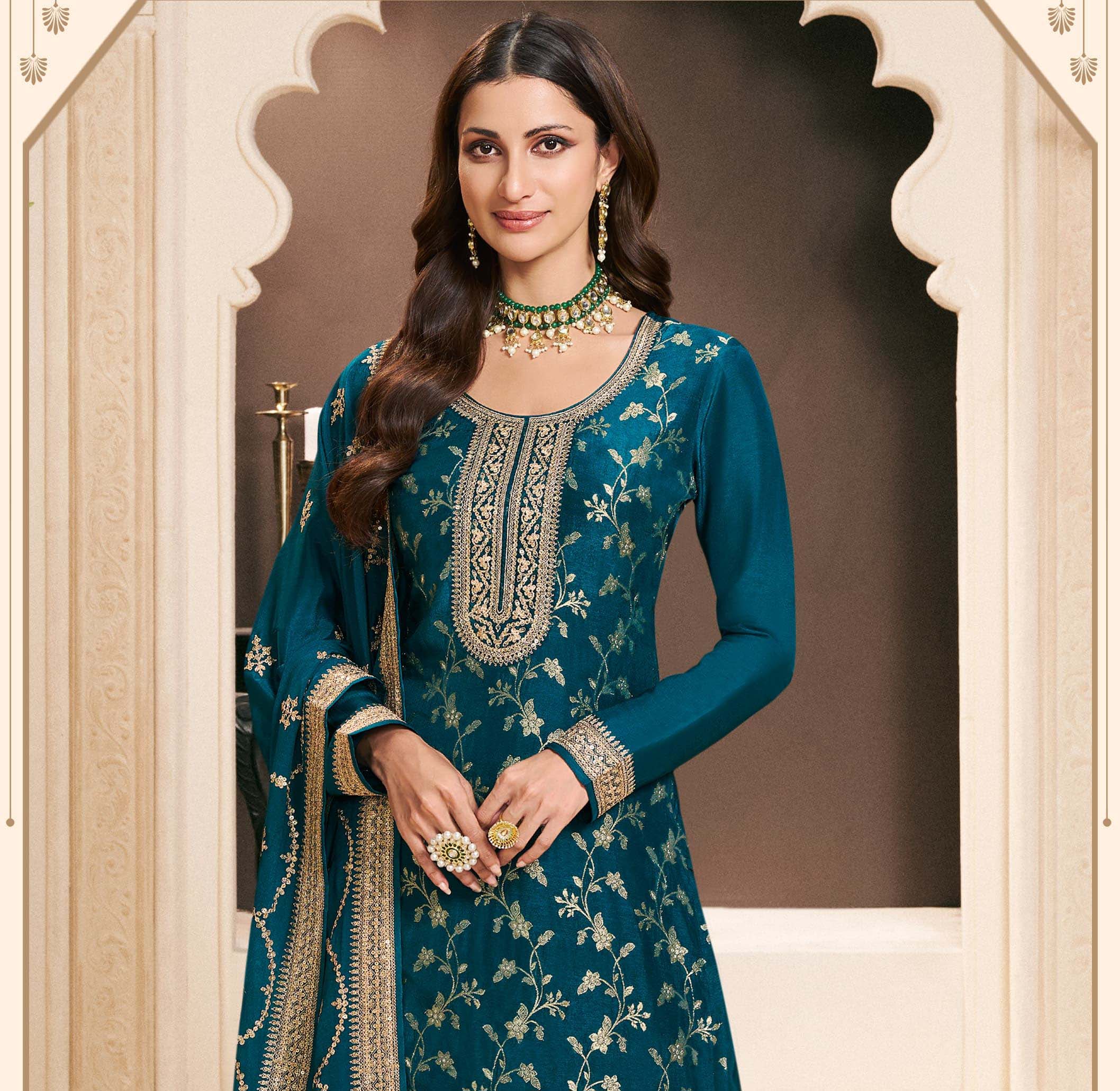 Vinay Khanak Monga Silk Wholesale Designer Salwar Suit Catalog