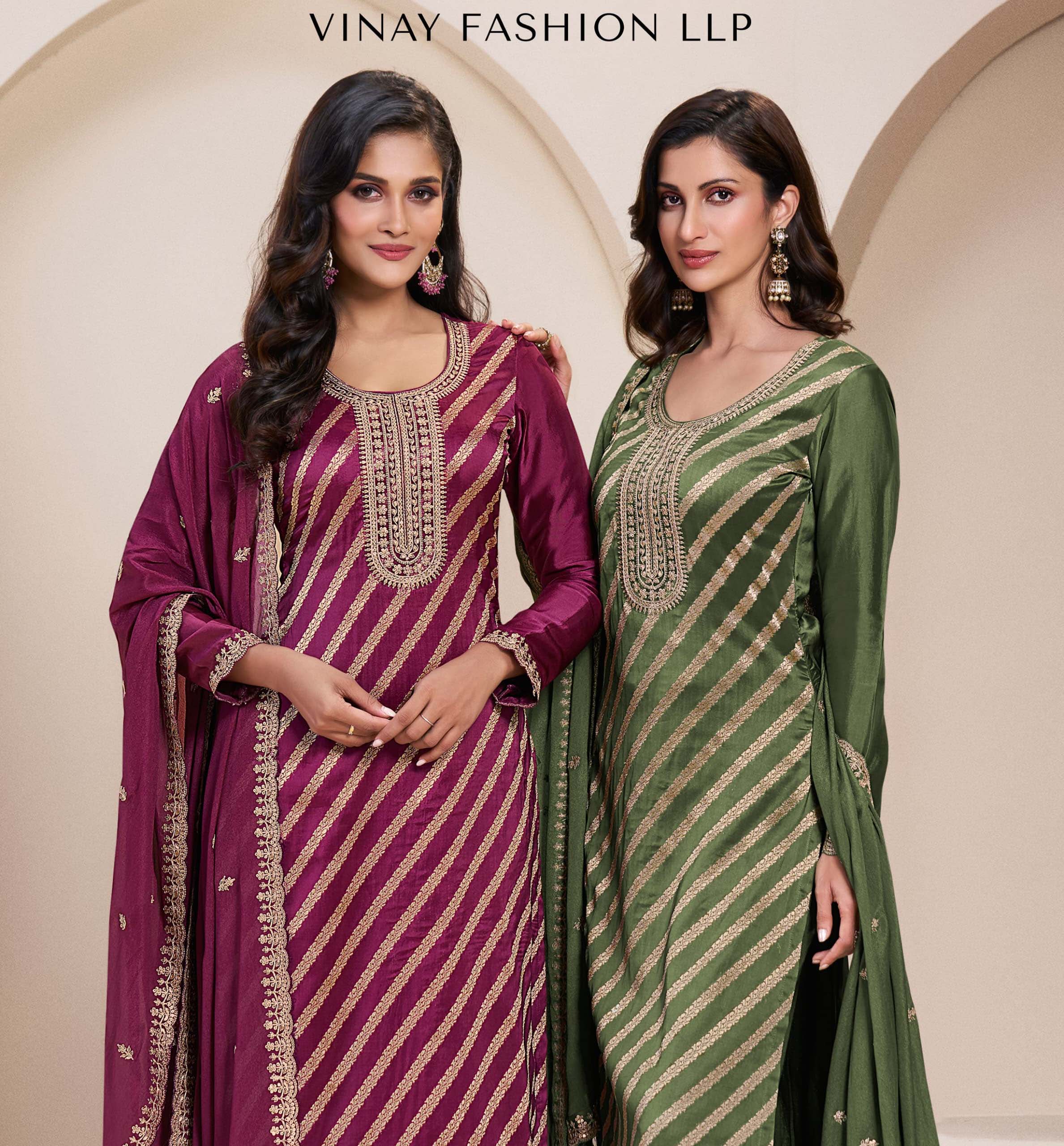 Vinay Silky 6 Lotus Silk Wholesale Designer Salwar Suit Catalog