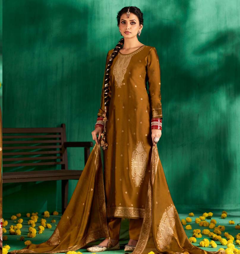 Triple A Pari Premium Viscos Mulsin Wholesale Designer Salwar Suit Catalog