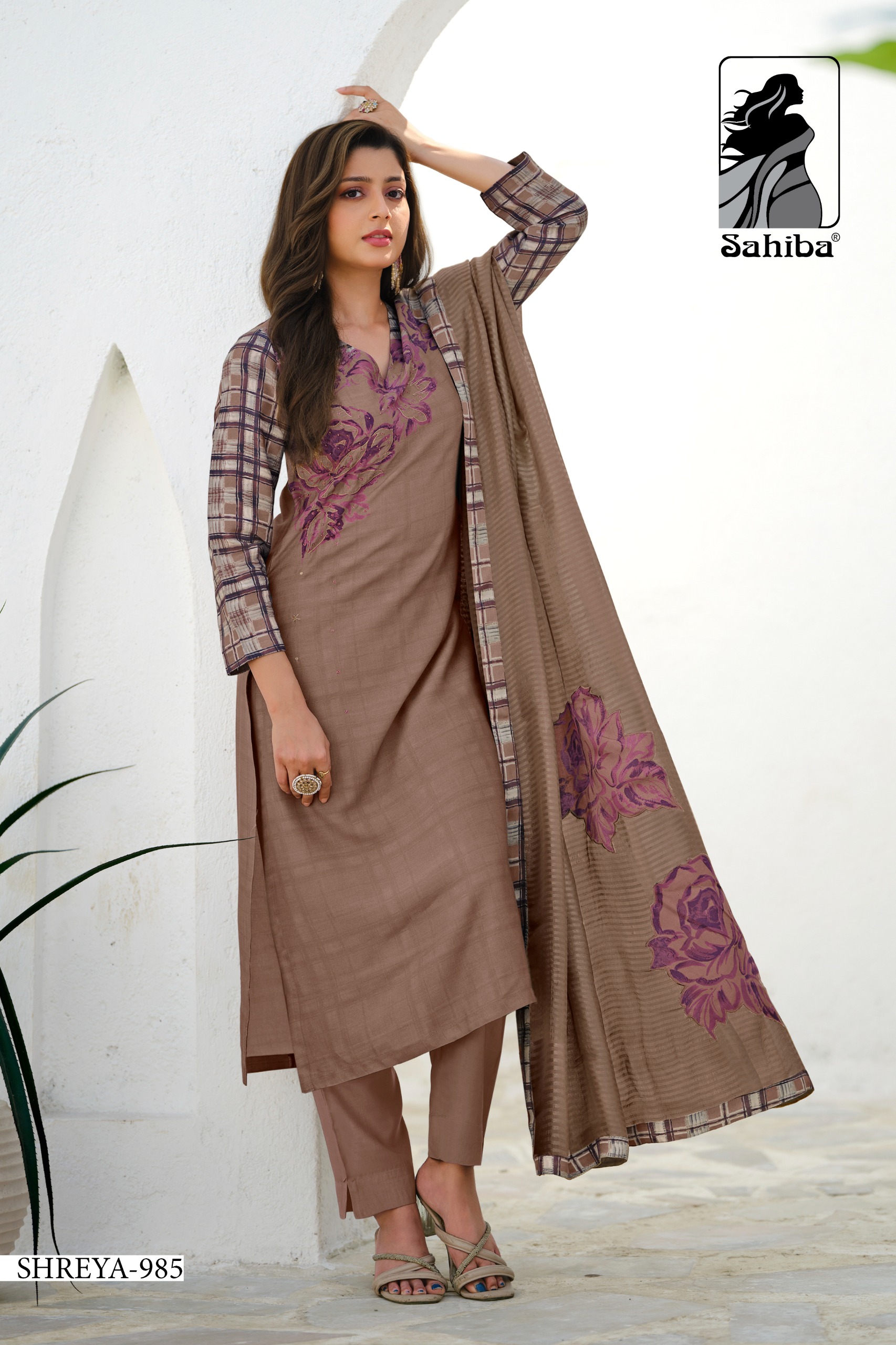 Sahiba Shreya Viscose Simmer Digital Print Wholesale Fancy Salwar Suit Catalog - Image 3