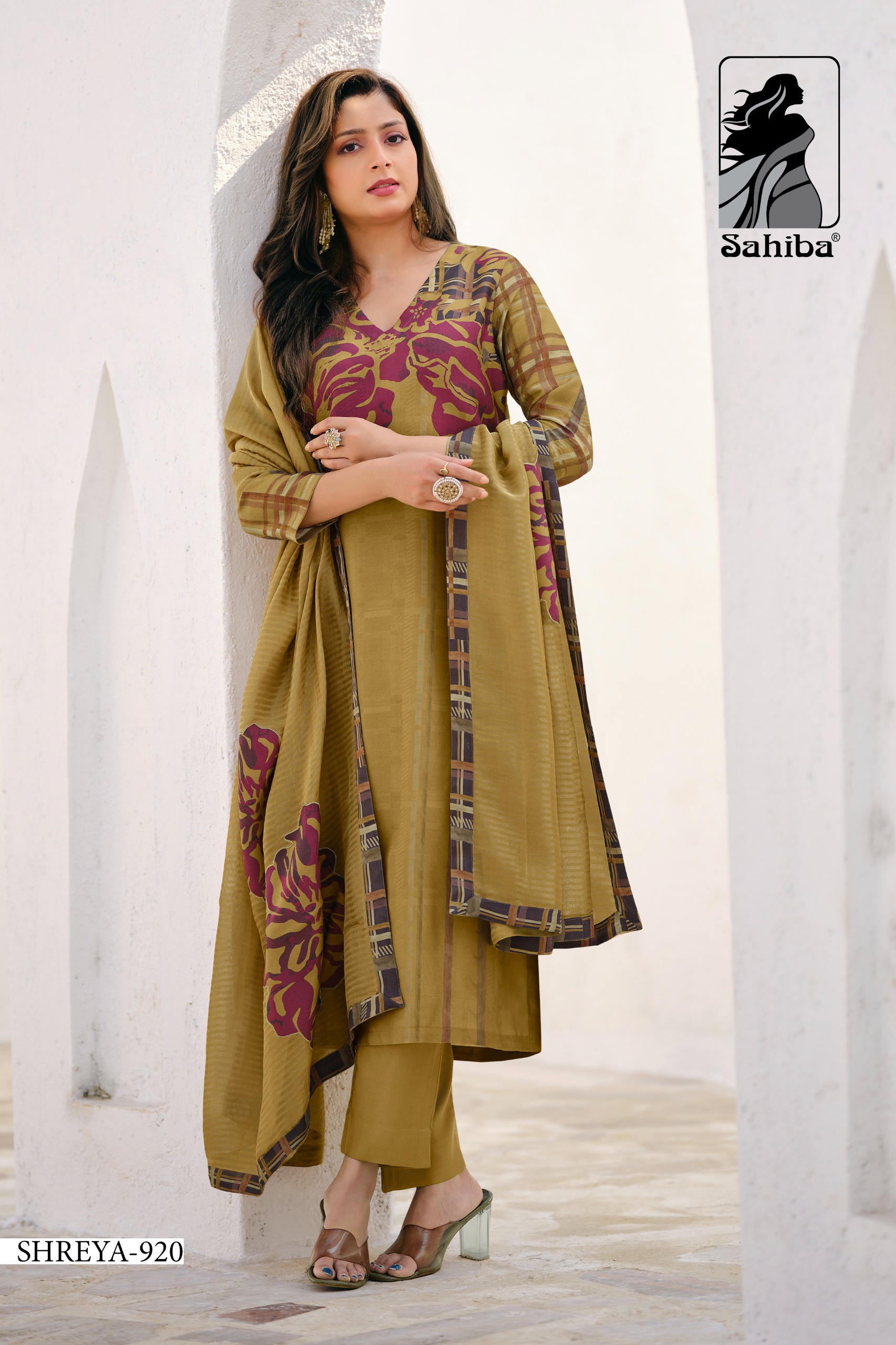 Sahiba Shreya Viscose Simmer Digital Print Wholesale Fancy Salwar Suit Catalog - Image 4