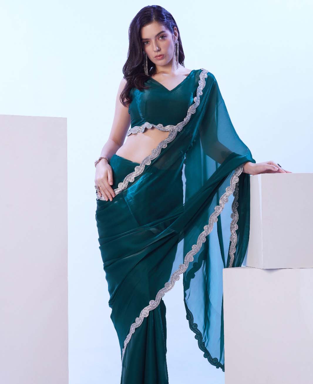 Laxminam Op-806 Jimmy Choo Wholesale Fancy Sarees Catalog