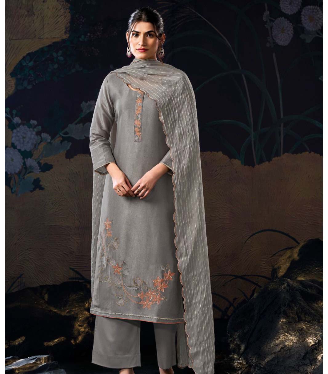Ganga Nynika 3114 Premium Pure Bemberg Gadwal Wholesale Fancy Salwar Suit Catalog