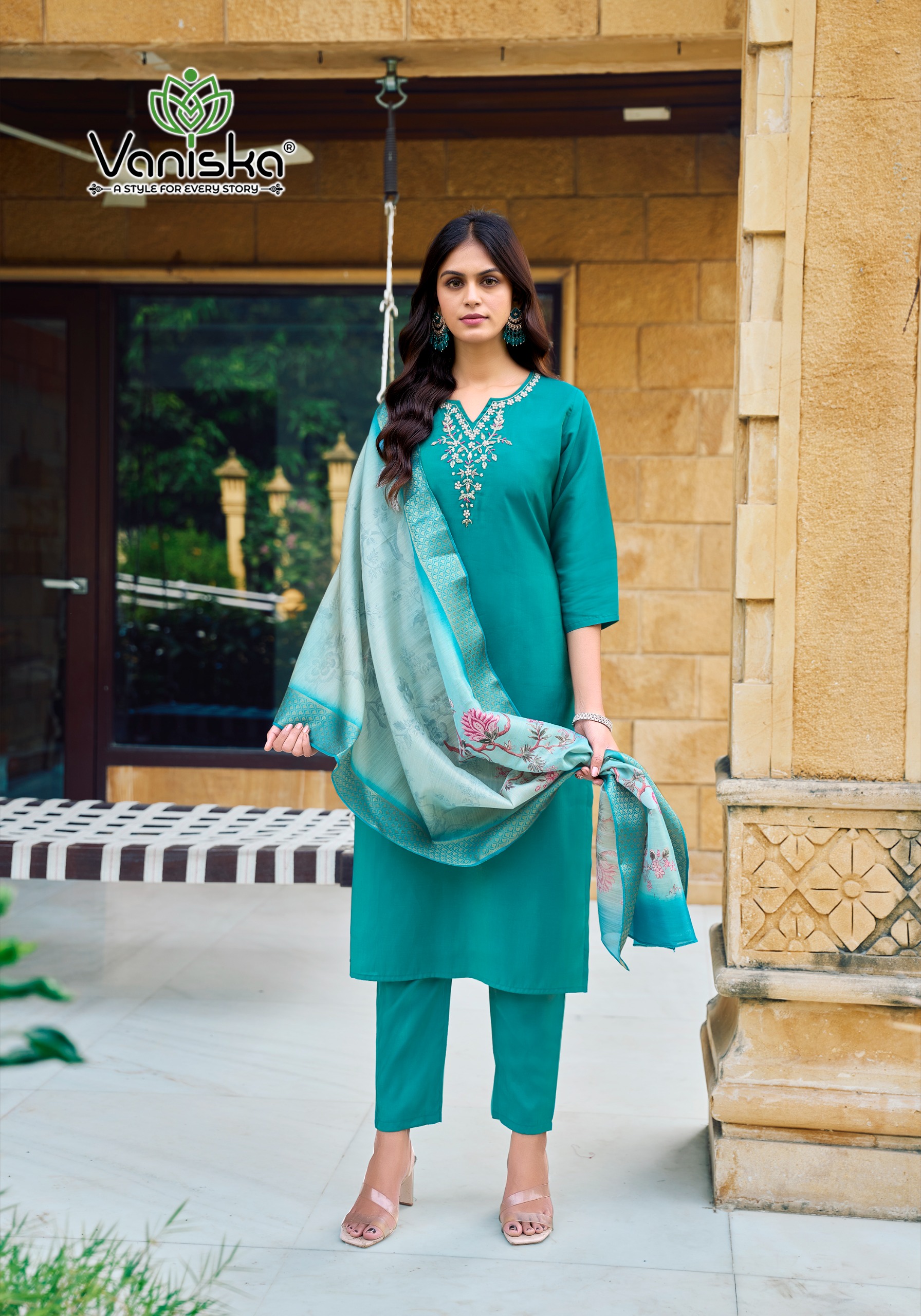 Vaniska Fitoor Vol 2 Roman Simar Wholesale Readymade Salwar Suit Catalog - Image 3