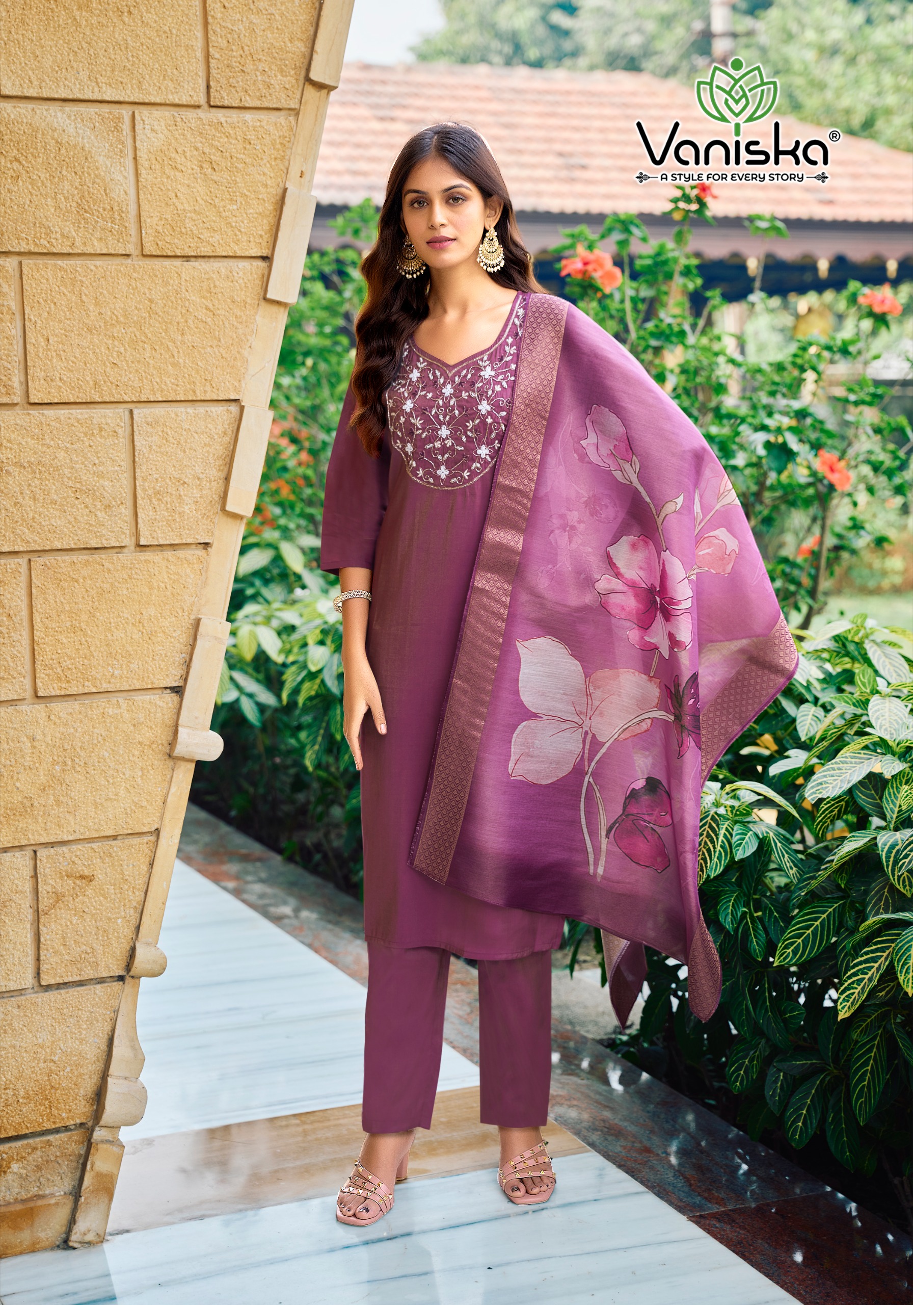 Vaniska Fitoor Vol 2 Roman Simar Wholesale Readymade Salwar Suit Catalog - Image 4