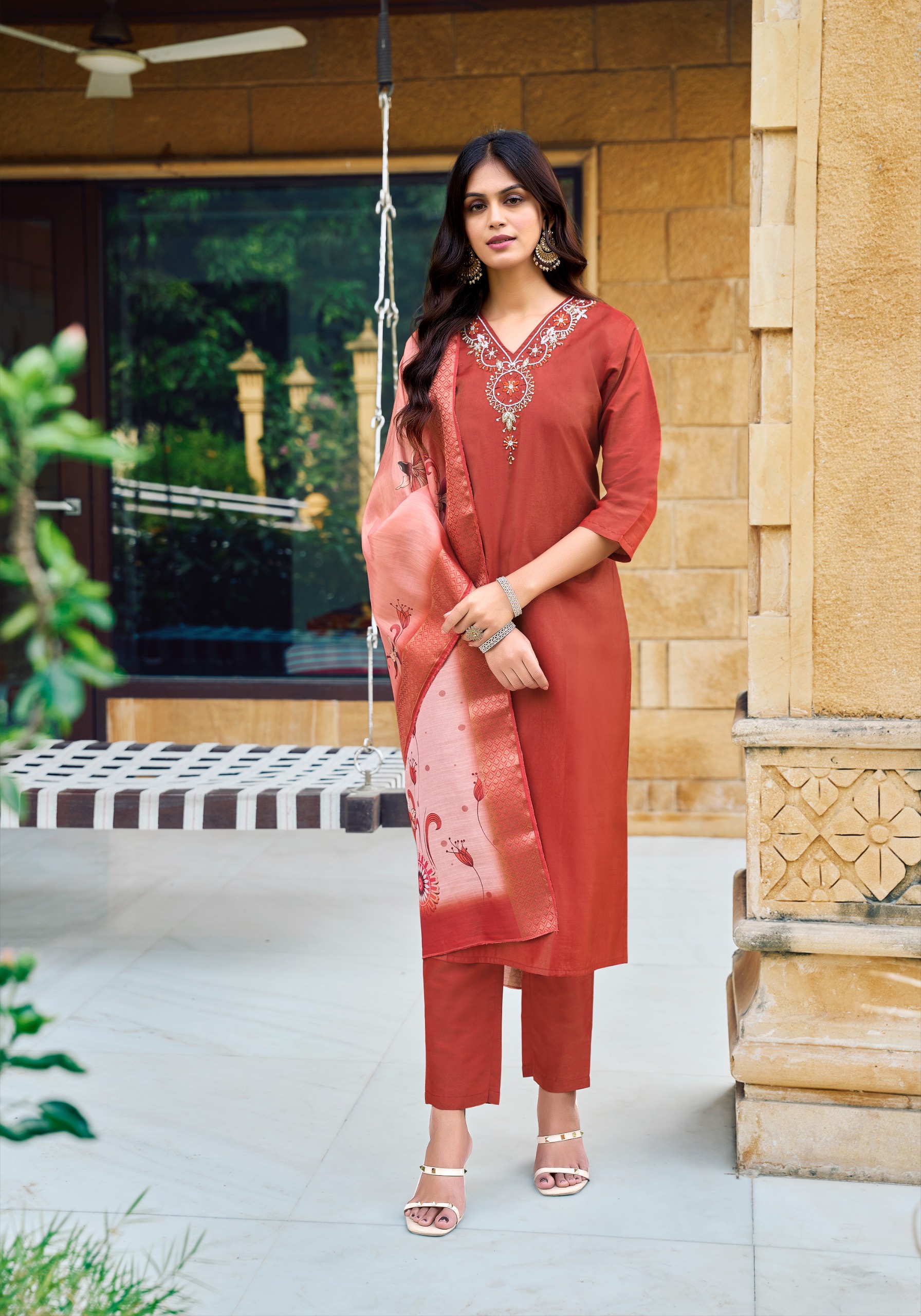 Vaniska Fitoor Vol 2 Roman Simar Wholesale Readymade Salwar Suit Catalog - Image 5