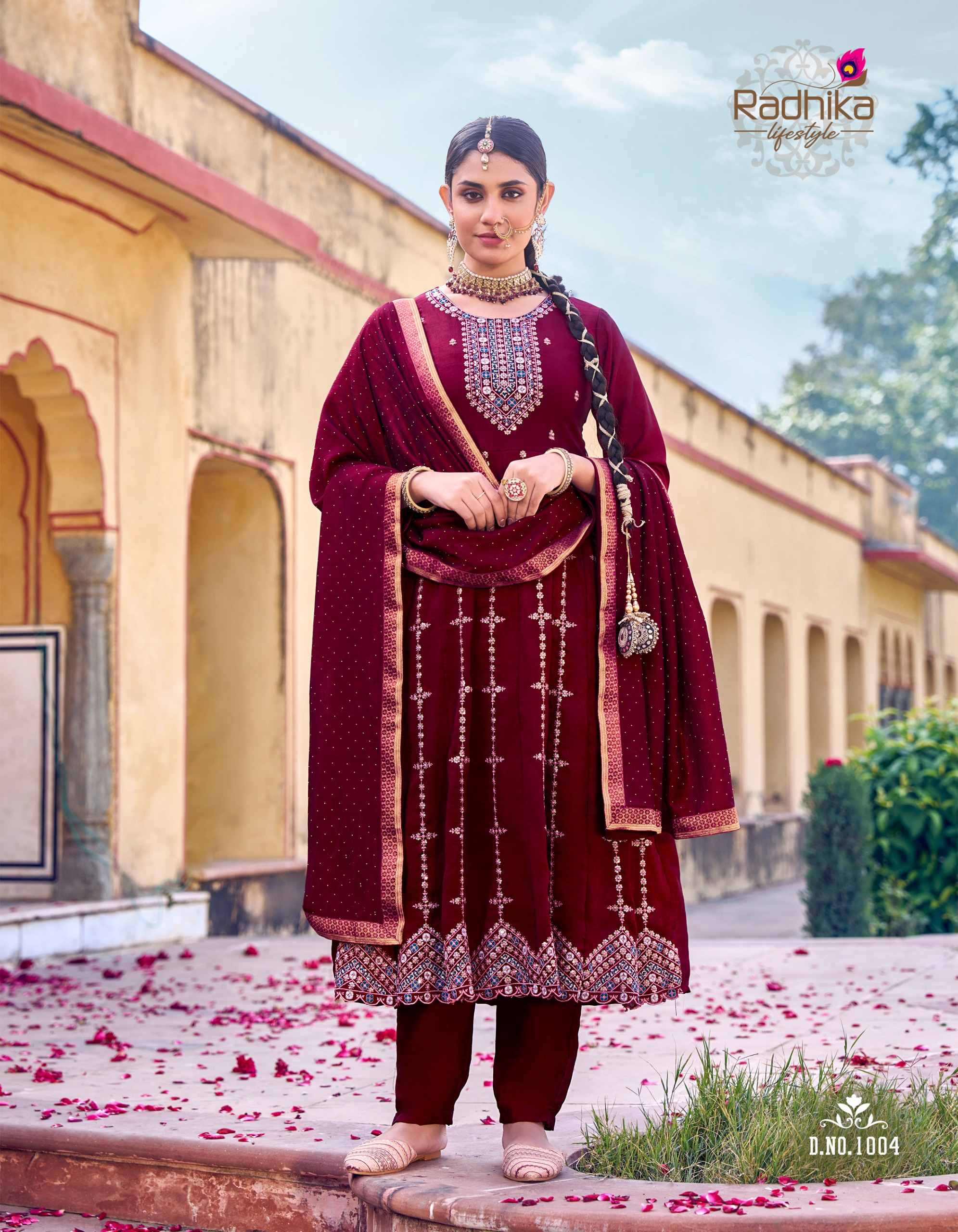 Radhika Lifestyle Chahat Vol 1 Vichitra Silk Wholesale Readymade Salwar Suit Catalog - Image 6