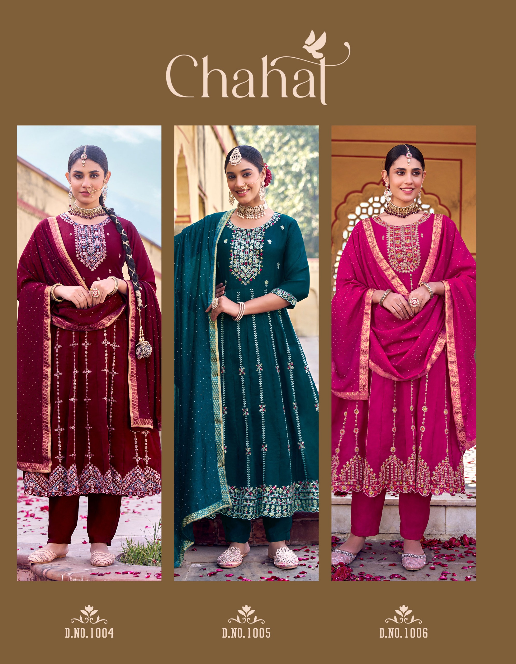 Radhika Lifestyle Chahat Vol 1 Vichitra Silk Wholesale Readymade Salwar Suit Catalog - Image 8