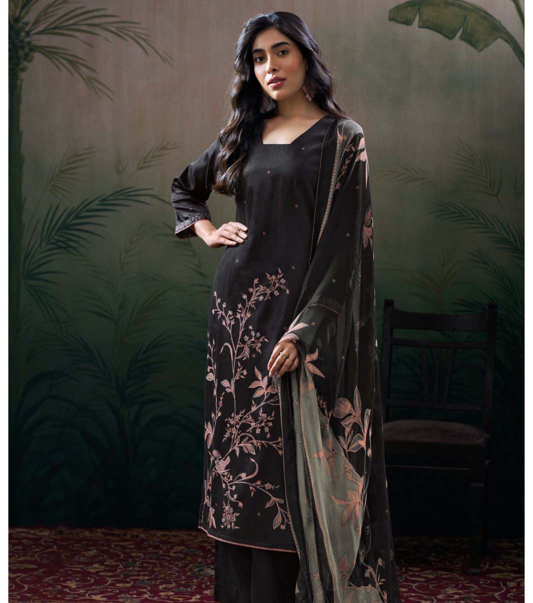 Ganga Shasvi 3110 Premium Cotton Satin Printed Wholesale Fancy Salwar Suit Catalog