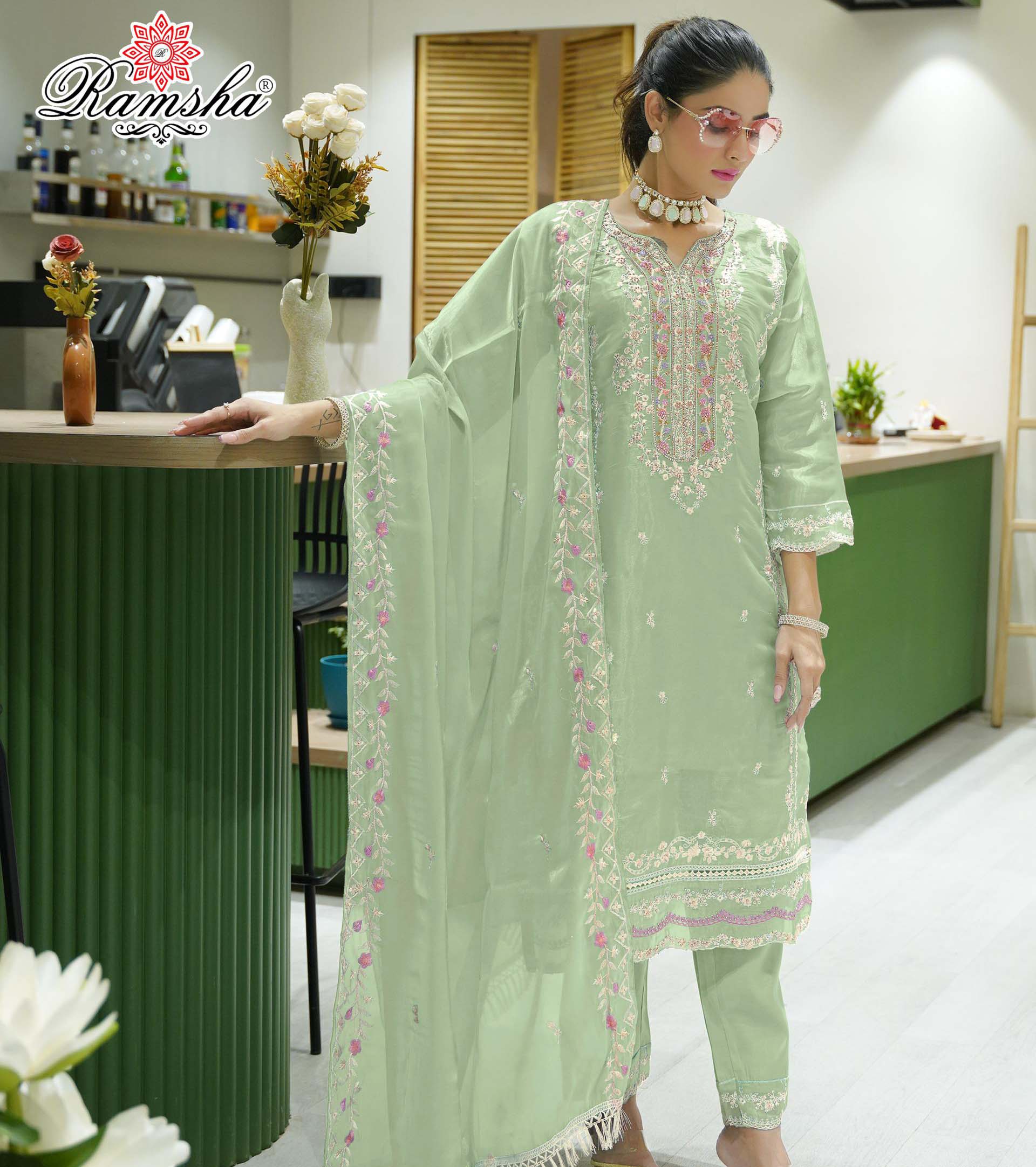 Ramsha R-1241 Nx Jimi Chu Wholesale Pakistani Salwar Suit Catalog