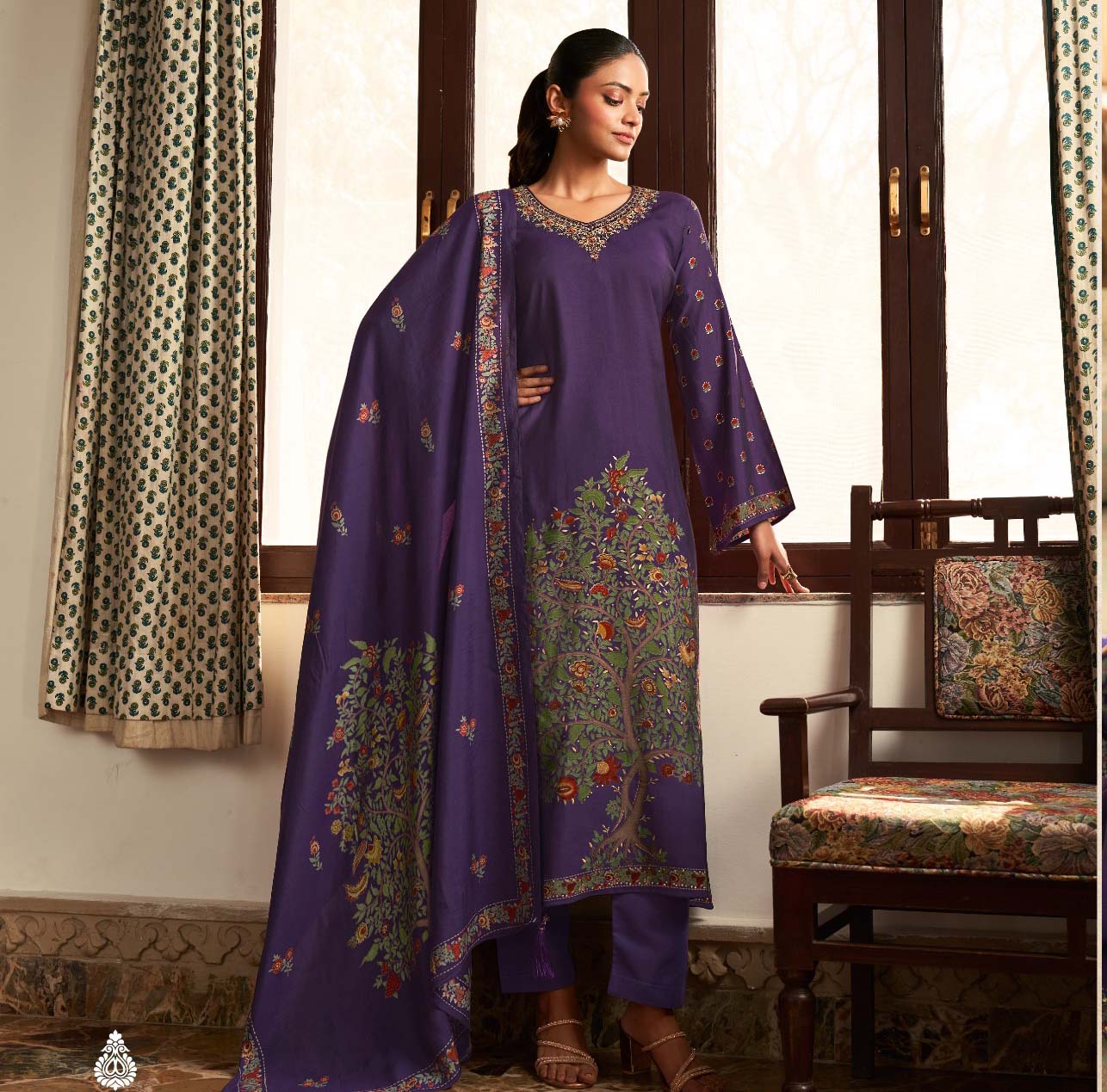 Rang Fashion Sadagi Pure Roman Silk Wholesale Fancy Salwar Suit Catalog