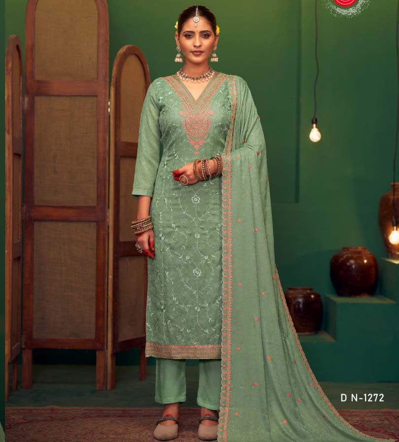 Triple A Happy Viscos Georgette Wholesale Designer Salwar Suit Catalog