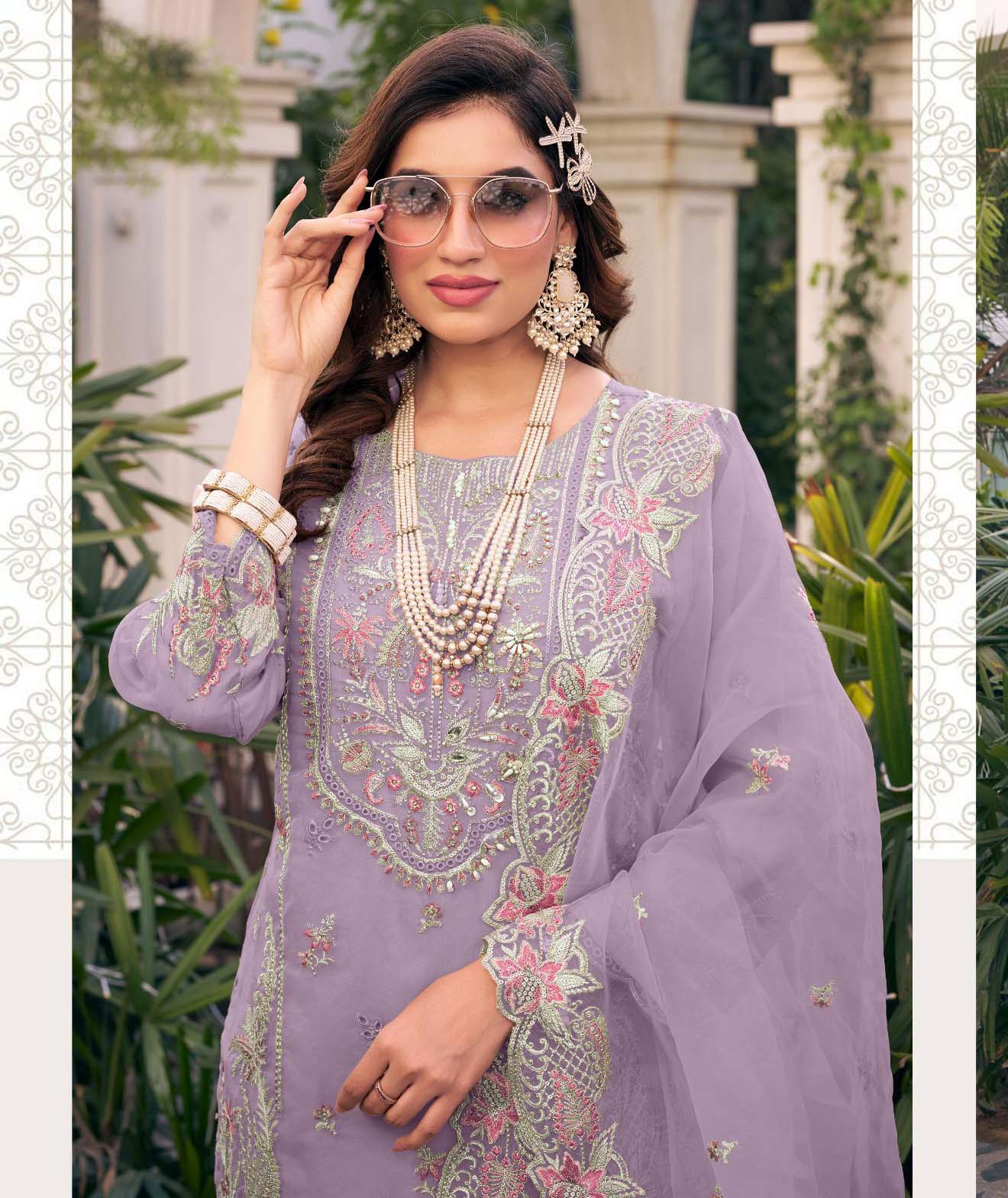 Shree Fabs R 1244 Organza Wholesale Pakistani Readymade Salwar Suit Catalog
