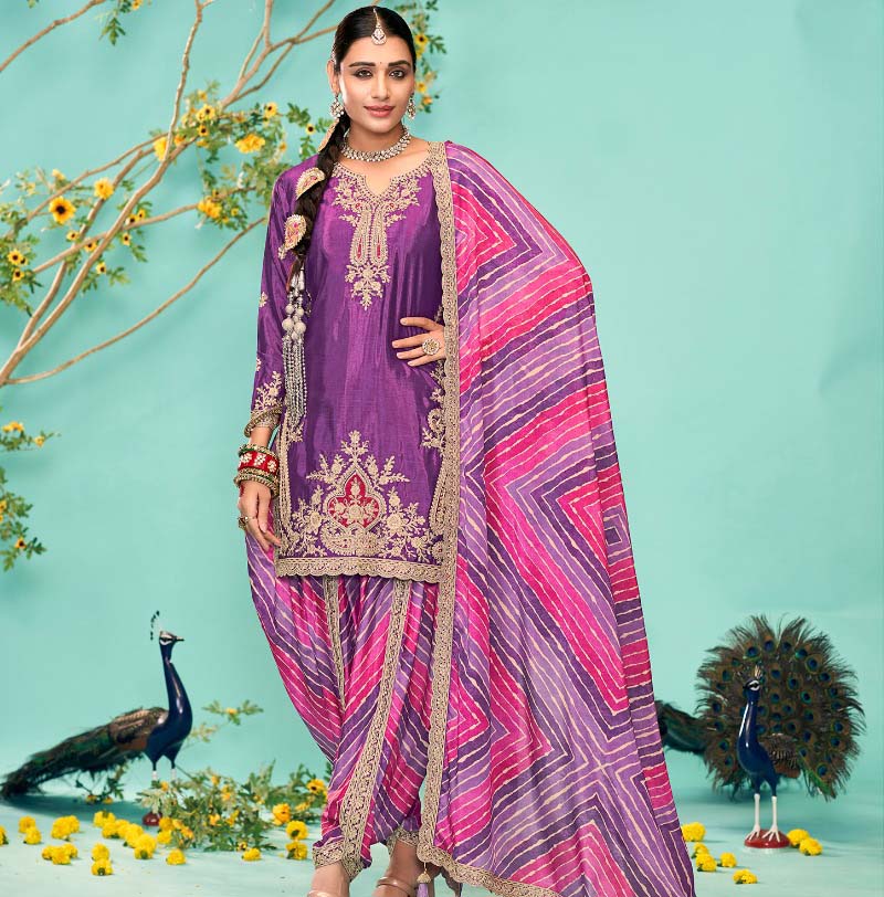 Radha Trendz Jaspreet Heavy Premium Chinon Wholesale Designer Party Wear Salwar Suit Catalog