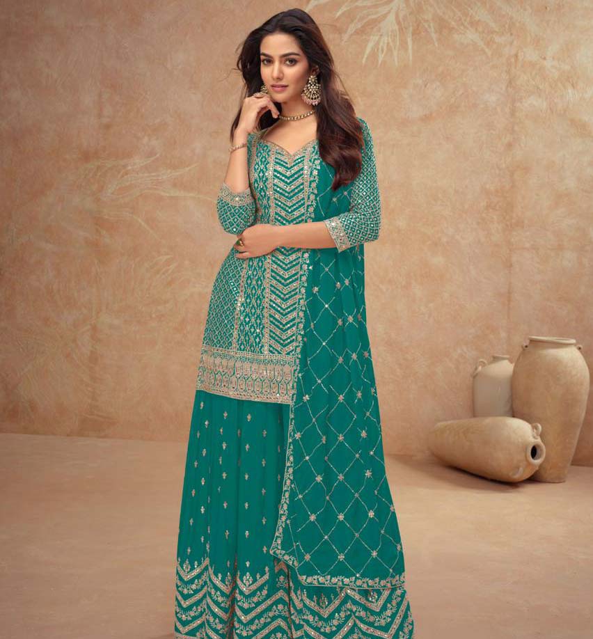 Gulkayra Designer Palak Vol.3 Real Chinon Wholesale Designer Salwar Suit Catalog