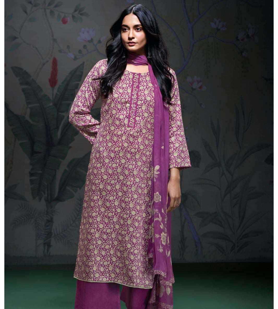 Ganga Aaisha 3161 Premium Cotton Satin Printed Wholesale Fancy Salwar Suit Catalog