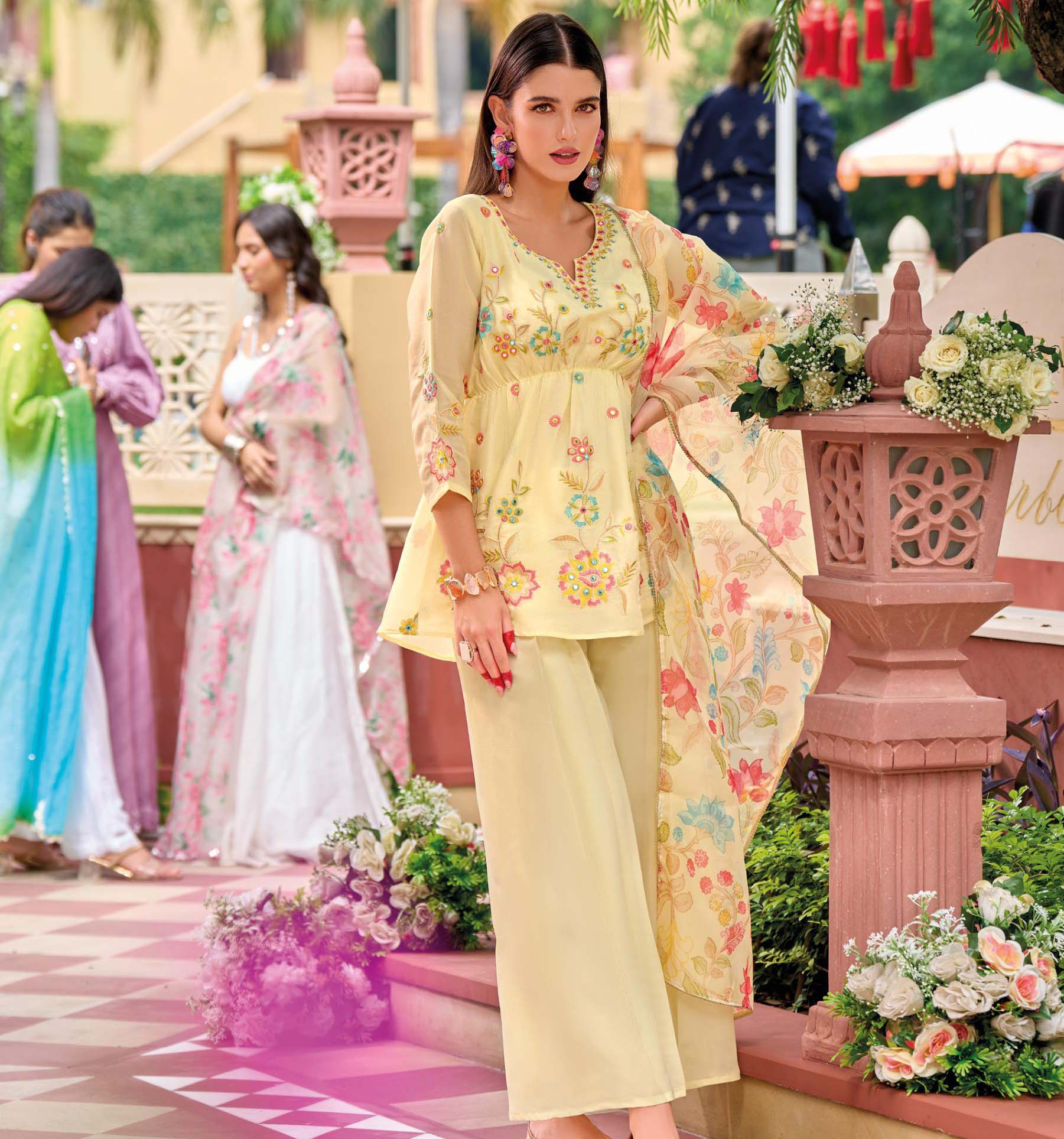 Kailee Fashion  Sinjhar Pure Viscouse Simmer Weaving Zari Silk Wholesale Readymade Salwar Suit Catalog