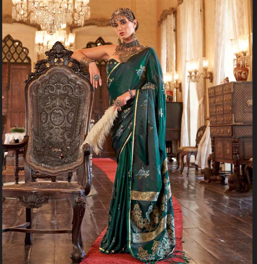 Rajtex Flora Silk Wholesale Fancy Sarees Catalog